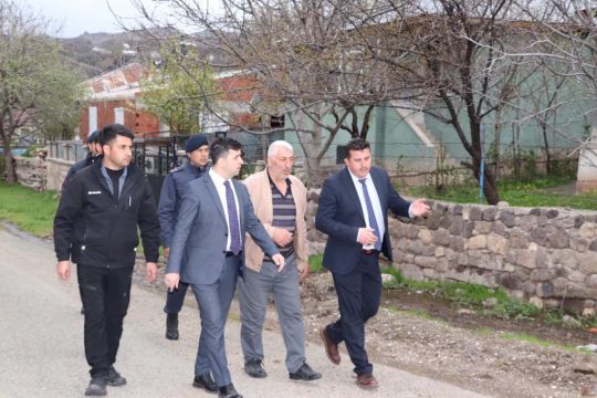 KAYMAKAMIMIZ KÖYÜMÜZÜ ZİYARET ETTİ