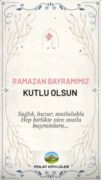 BAYRAMINIZ MÜBAREK OLSUN